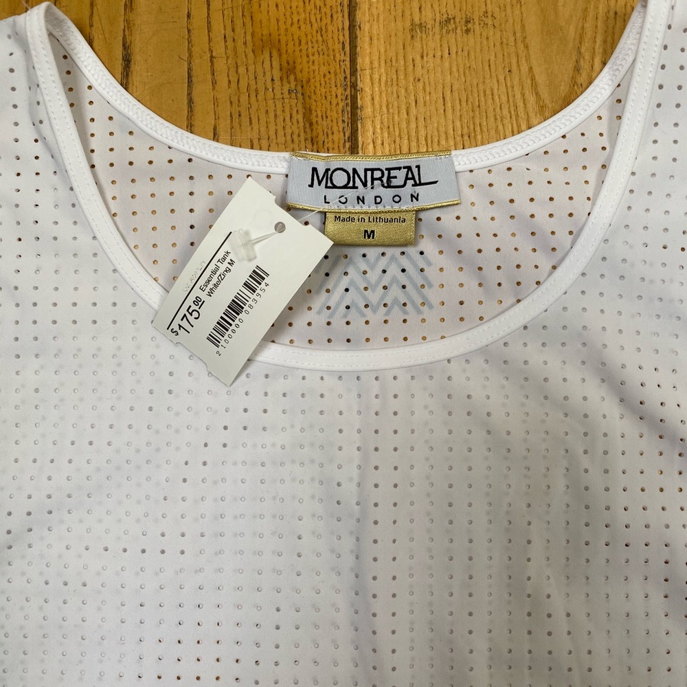 NEW Monreal Racer Tank White - Picture 3 of 6